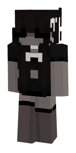 Black skin: body, front render