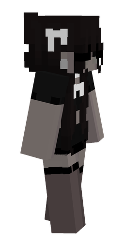 Black skin: body, right side render