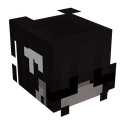 Black skin: head render