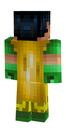 Classic skin: body, back render