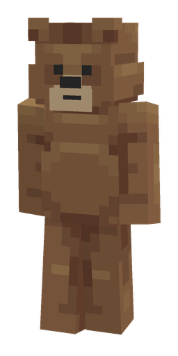 Brown skin: body, front render