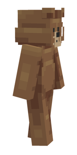 Brown skin: body, right side render