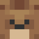 Brown skin: face render