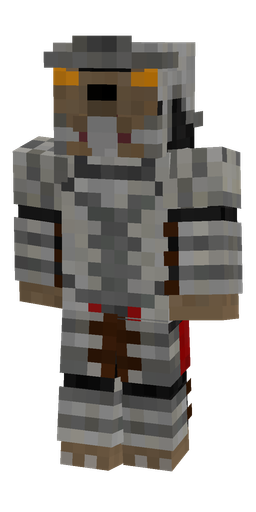 Black skin: body, front render