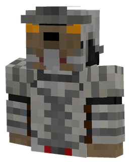 Black skin: bust render