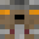 Black skin: face render