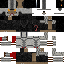 Black skin: raw texture render