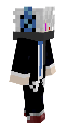 Black skin: body, right side render