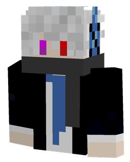 Black skin: bust render