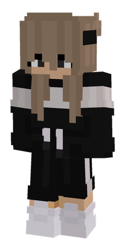 Black skin: body, front render