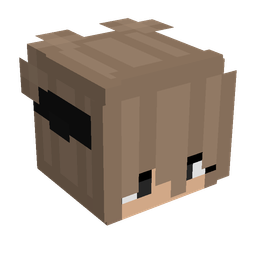Black skin: head render