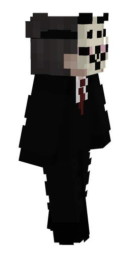 Black skin: body, right side render