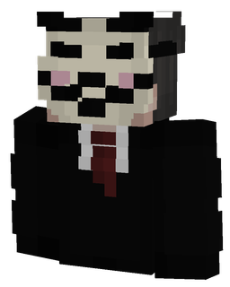 Black skin: bust render