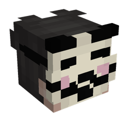 Black skin: head render