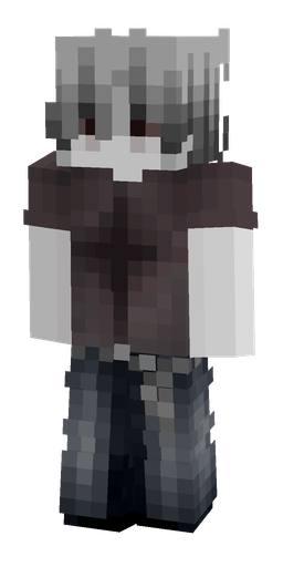 Black skin: body, front render