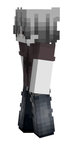 Black skin: body, left side render