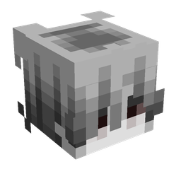 Black skin: head render