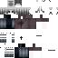 Black skin: raw texture render