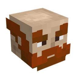 Brown skin: head render