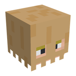 Black skin: head render
