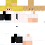 Black skin: raw texture render