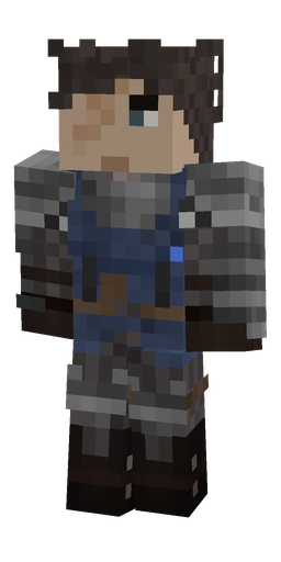Black skin: body, front render