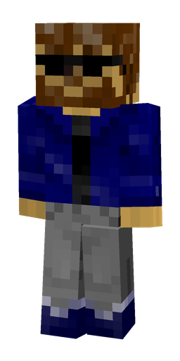 Black skin: body, front render