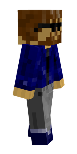 Black skin: body, right side render