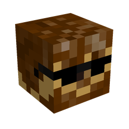 Black skin: head render
