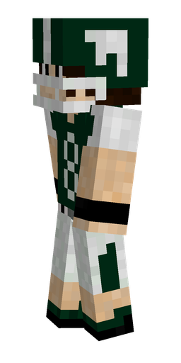 Black skin: body, left side render