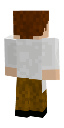 Brown skin: body, back render
