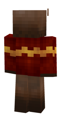 Brown skin: body, back render