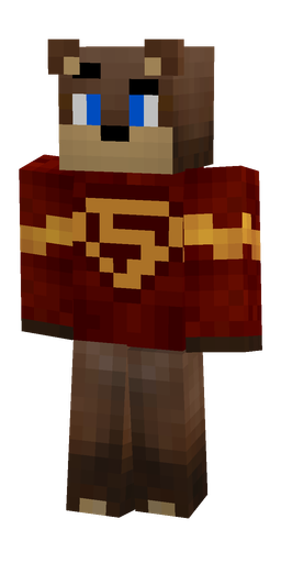 Brown skin: body, front render