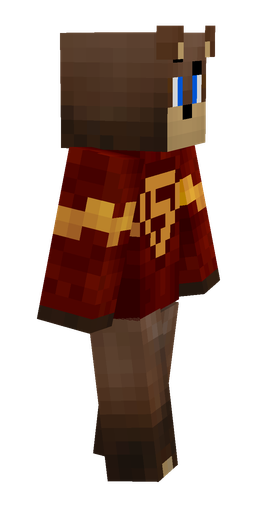 Brown skin: body, right side render