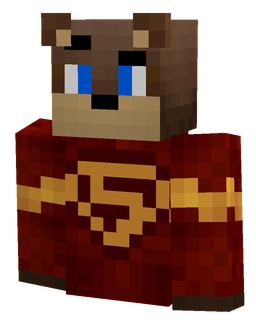 Brown skin: bust render