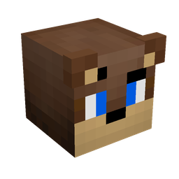 Brown skin: head render