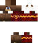 Brown skin: raw texture render