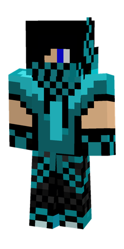 Black skin: body, front render