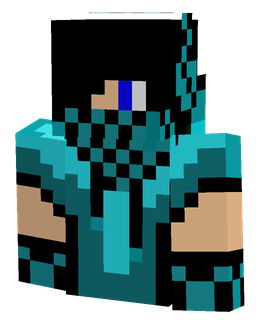 Black skin: bust render