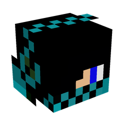 Black skin: head render