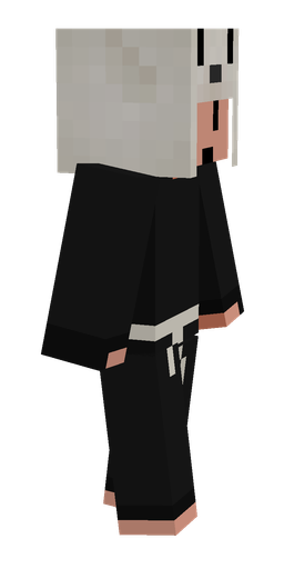 Black skin: body, right side render