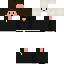 Black skin: raw texture render