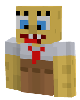 Blue skin: bust render