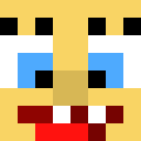 Blue skin: face render
