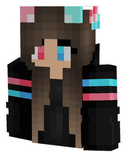 Black skin: bust render