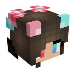 Black skin: head render