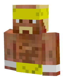 Brown skin: bust render