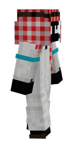 Black skin: body, right side render