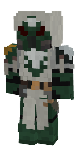 Black skin: body, front render