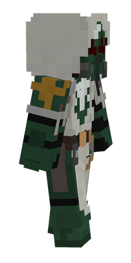 Black skin: body, right side render
